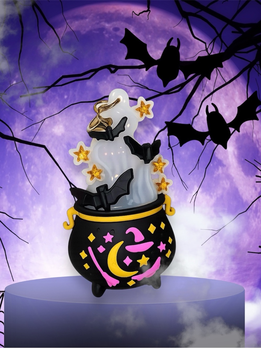 Bath Body Works Halloween Cauldron w/Pocket Bac Sanitizer
